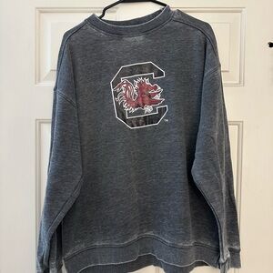 Gray University of South Carolina Sweater